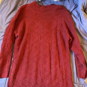 White Stag Turtleneck Sweater—XL